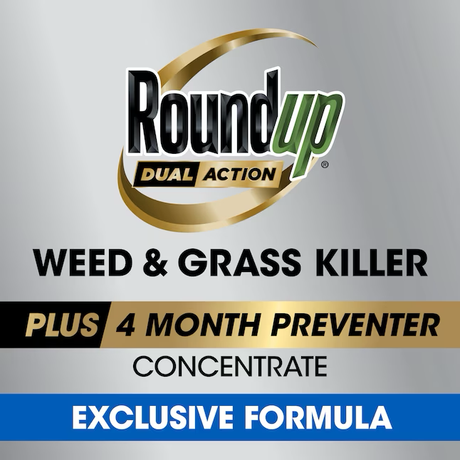 Roundup Dual Action Plus 4 Month Preventer Concentrate 32-fl oz Concentrated Weed and Grass Killer
