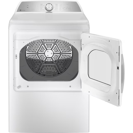 GE Profile 7.4-cu ft Smart Electric Dryer (White) ENERGY STAR