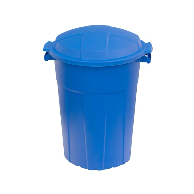 Project Source 32-Gallons Blue Outdoor Recycling Bin – Saber Sales