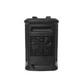 Calentador eléctrico personal compacto de cerámica para interiores de hasta 1500 vatios Utilitech con termostato