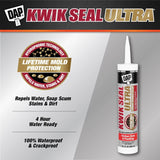 Masilla de látex blanca DAP Kwik Seal Ultra de 10,1 oz