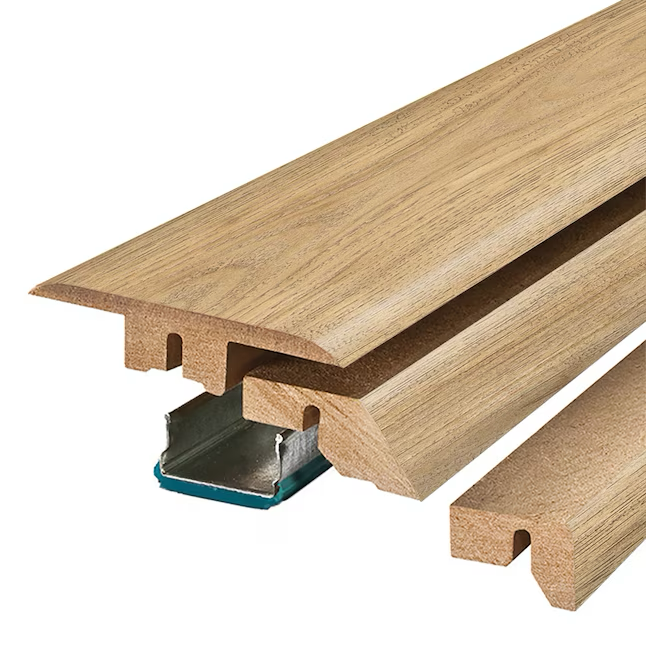 Project Source Jewell 0.75-in T x 2.37-in W x 78.7-in L Laminate Wood Multi-purpose Floor Moulding