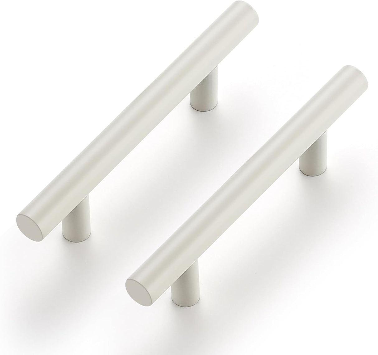 SABER SELECT 5 in. Length with 3 in. Center Cabinet Pulls (5-Pack, White)