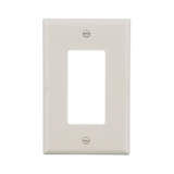 Eaton 1-Gang Midsize Light Almond Polycarbonate Indoor Decorator Wall Plate (10-Pack)