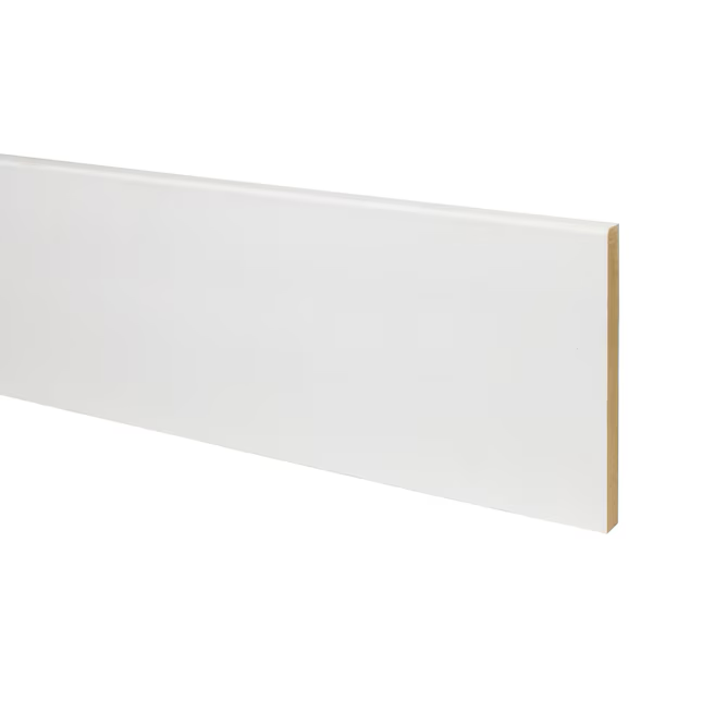 RELIABILT 15/32-in x 3-1/2-in x 8-ft Craftsman Primed MDF 3211 Baseboa ...