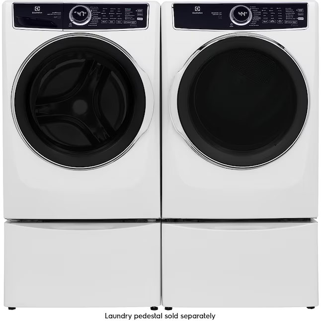 Electrolux SmartBoost 4.5-cu ft High Efficiency Stackable Steam Cycle Front-Load Washer (White) ENERGY STAR