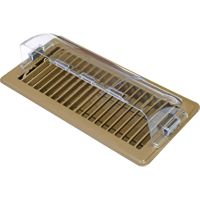 RELIABILT 8.81-in x 3.56-in Adjustable Magnetic Mount Plastic Floor Air Deflector