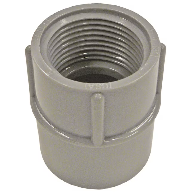 CANTEX 3-in Schedule 40 Schedule 80 Plastic Combination Connector Conduit Fittings
