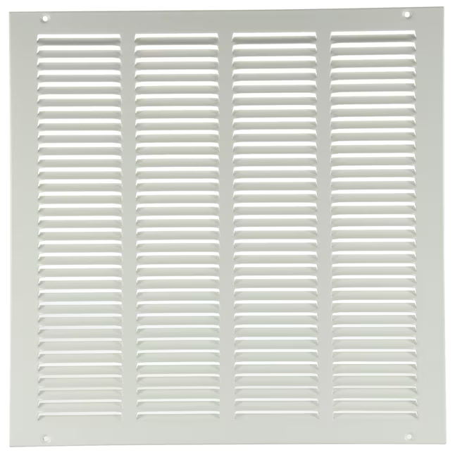 RELIABILT 24-in x 24-in Steel White Sidewall/Ceiling Grille