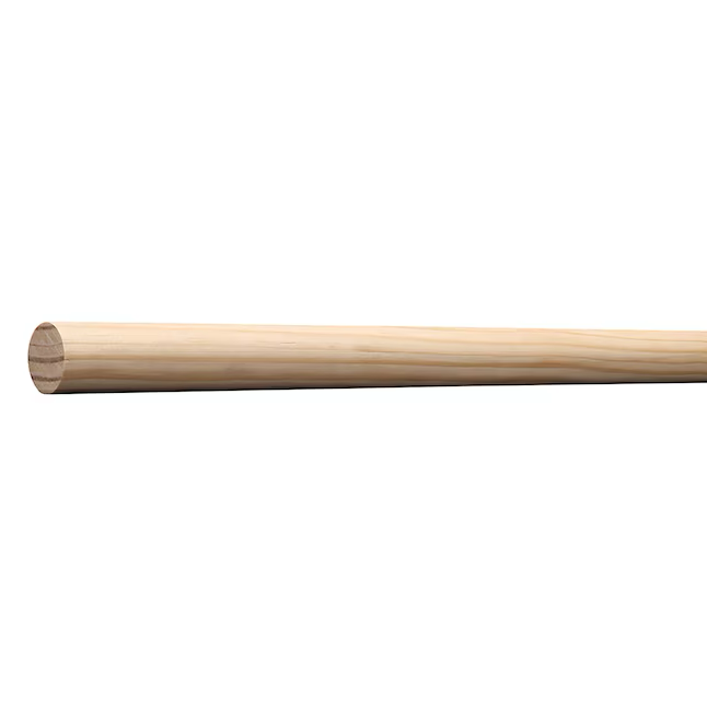 RELIABILT 1-5/16-in x 6-ft Unfinished Pine Full Round Moulding