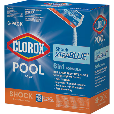 Clorox Pool&Spa 6-Pack 16 oz Pool Shock
