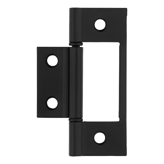 RELIABILT 3-in-in Oil-Rubbed Bronze Non-Mortise Bi-Fold Door Hinge (2-Pack)