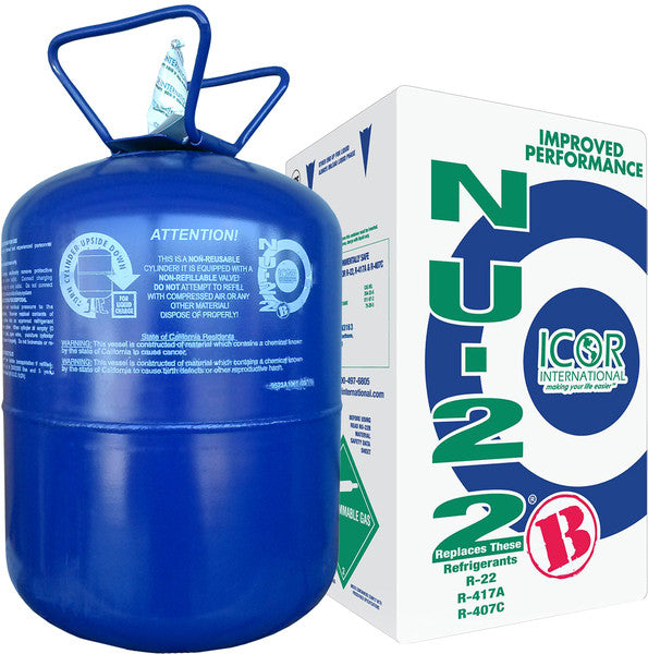 Refrigerante de cilindro de freón NU-22 - 25 libras