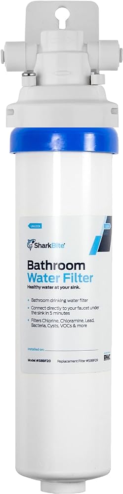 Filtro de repuesto para sistema de filtración de agua para baño SharkBite (SBBF2R)