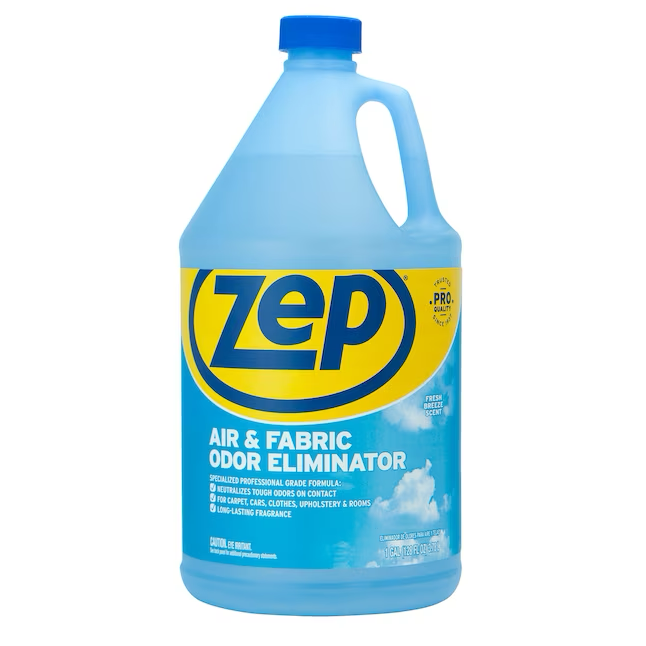 Zep Air and Fabric Odor Eliminator Ambientador de recambio Blue Sky de 128 oz