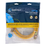 Eastman 60-Zoll-1/2-Zoll-Mip-Einlass x 1/2-Zoll-Mip-Auslass-Gasanschluss aus Edelstahl