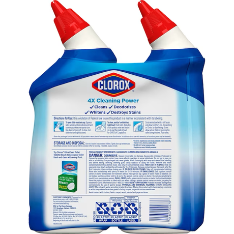 Clorox 2-Pack 24-fl oz Rain Clean Toilet Bowl Cleaner