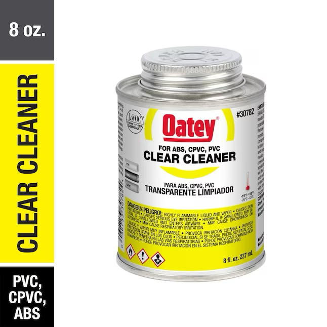 Oatey 8-fl oz Clear Cleaner