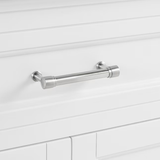 Allen + Roth Roveland tocador de baño con lavabo individual bajo encimera, color blanco, de 36 pulgadas, con tapa de mármol natural de Carrara