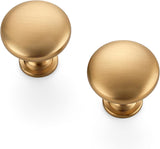 SABER SELECT Champagne Copper Round Cabinet Knobs (5-Pack)