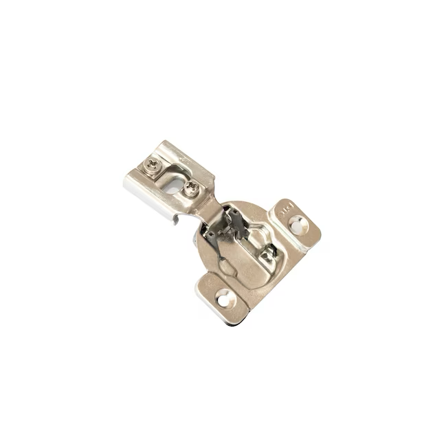 RELIABILT 105-Degree 1/2-in Overlay Concealed Self-closing Nickel Plated Cabinet Hinge, 1 Pair (2-Pieces)