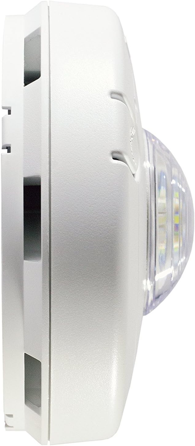 First Alert BRK 7030BSL Festverdrahteter Kombinationsalarm für Hörgeschädigte mit LED-Blitzlicht