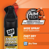 DAP 2in1 25 fl oz White Knockdown Wand- und Deckentexturspray auf Wasserbasis