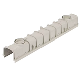 NDS 5 in. Pro Channel Drains and Grates 40-in L x 5-in W x dia Drain (Light Gray/Galvanized Steel)