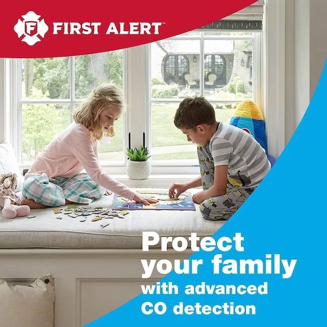 First Alert 10-Year Battery-operated Carbon Monoxide Detector