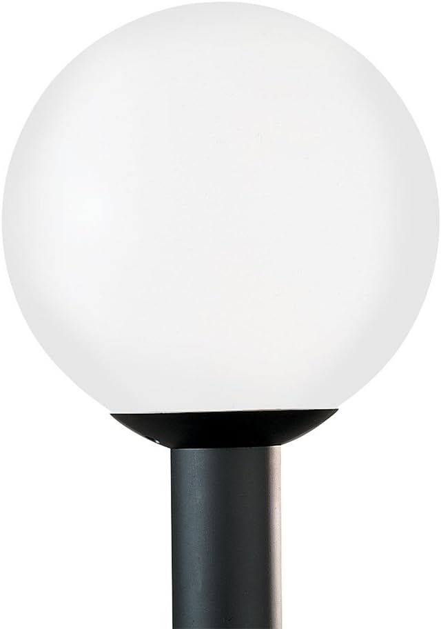 Linterna de poste para exterior Sea Gull Globe (blanco)