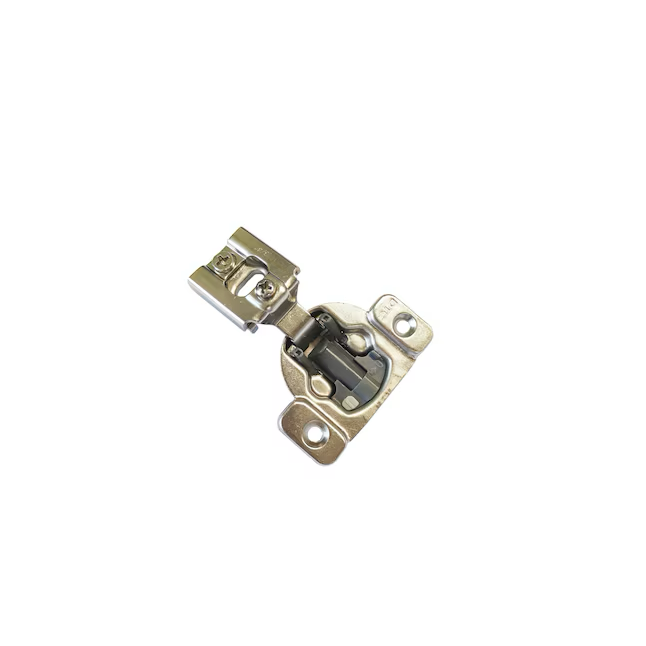 RELIABILT 105-Degree 3/4-in Overlay Concealed Soft Close Nickel Plated Cabinet Hinge, 1 Pair (2-Pieces)
