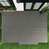 Trex Enhance Basics Tabla para terraza compuesta ranurada de concha de almeja de 16 pies