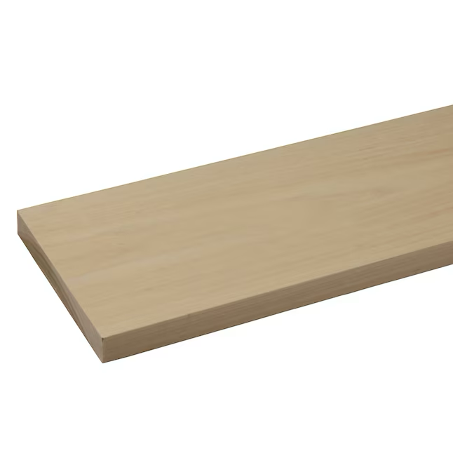 RELIABILT 1-in x 6-in x 12-ft Unfinished Poplar Board