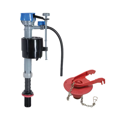 Fluidmaster Universal Toilet fill valve and 2-in flapper kit