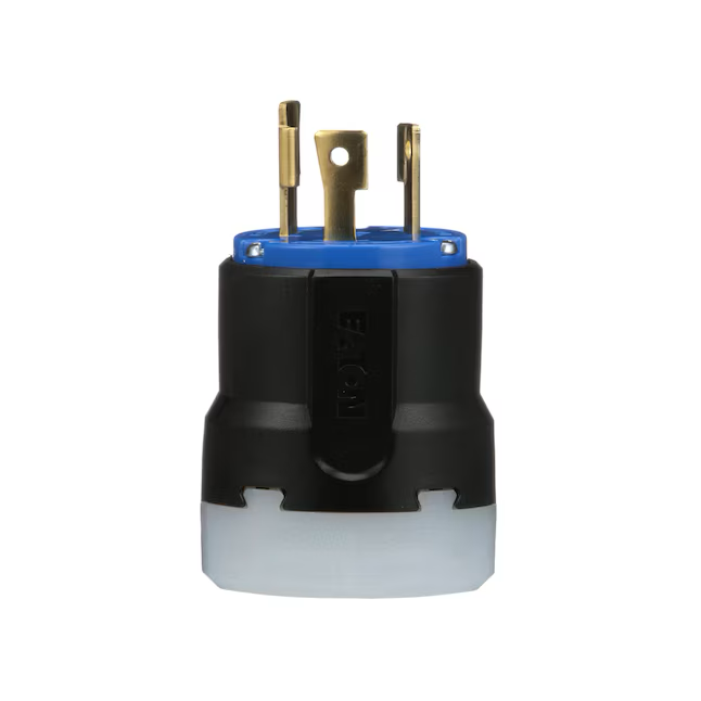 Eaton Arrow Hart 30-Amp 250-Volt NEMA L6-30p 3-wire Grounding Industrial Locking Plug, Blue