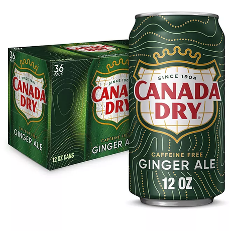 Canada Dry Ginger Ale Soda (12 oz. cans, 36 pk.)