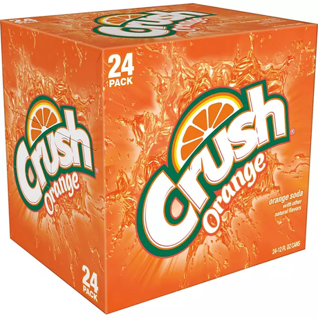 Crush Orange Soda (12 oz. cans, 24 pk.)