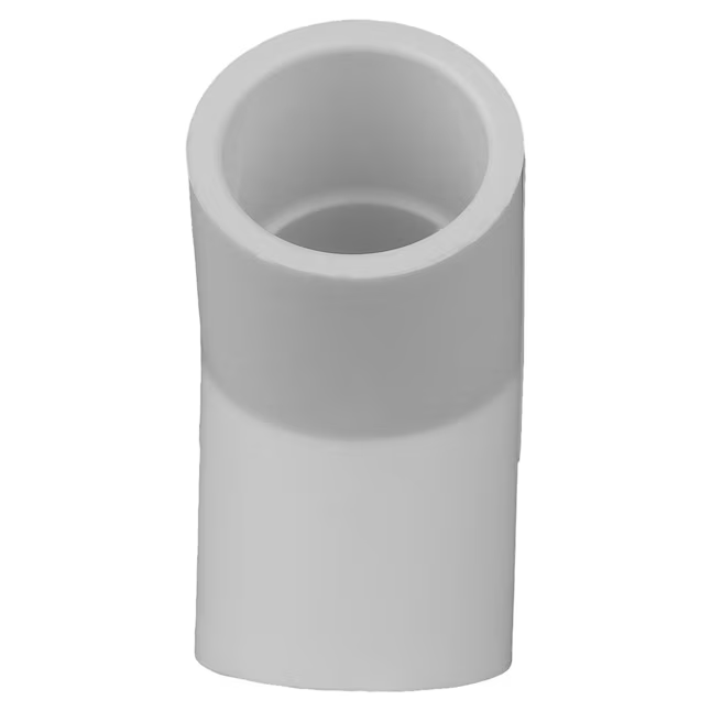 Charlotte Pipe 2-in 45-Degree Schedule 40 PVC Elbow