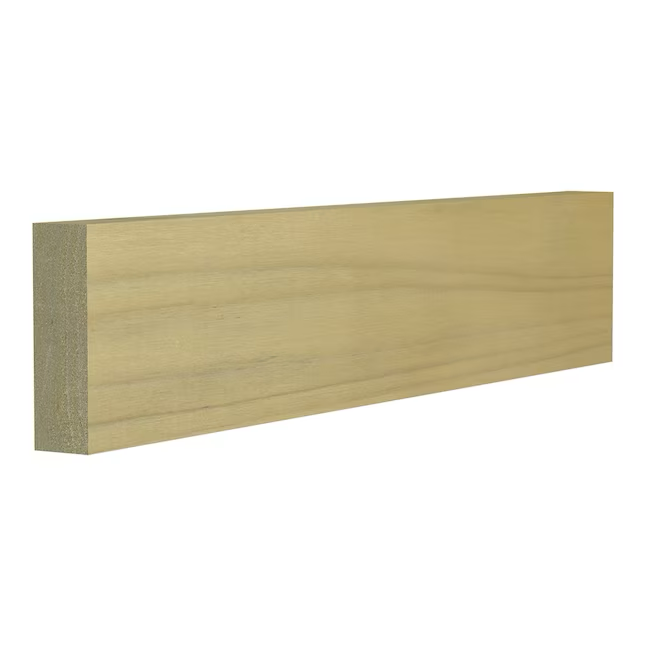 RELIABILT 1-in x 3-in x 4-ft Unfinished Poplar Board