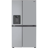 LG 27.6-cu ft Side-by-Side Refrigerator with Ice Maker and Water Dispenser (Printproof Stainless Steel)