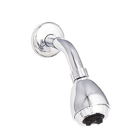 EZ-FLO Traditional Chrome 1-handle Single Function Round Bathtub and Shower Faucet Valve Included