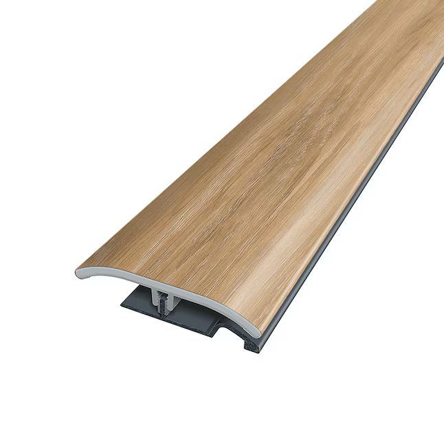 Project Source Dawn 0.23-in T x 2-in W x 78.7-in L Vinyl 4-in-1 Floor Moulding
