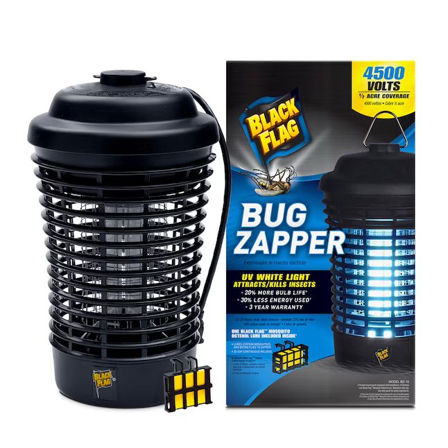 BLACK FLAG 15-Watt-Bug-Zapper-Insektenfalle für den Außenbereich