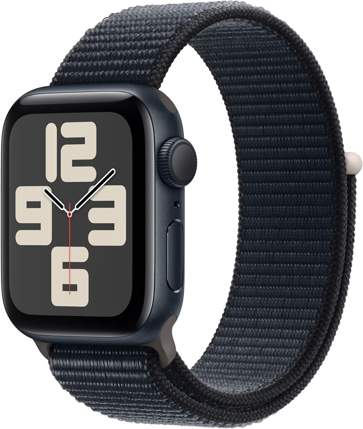 Reloj inteligente Apple Watch SE (2.ª generación) de 40 mm con caja de aluminio Midnight y correa deportiva Midnight 