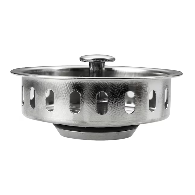 Project Source 3.5-in Stainless Steel Rust Resistant Strainer Basket