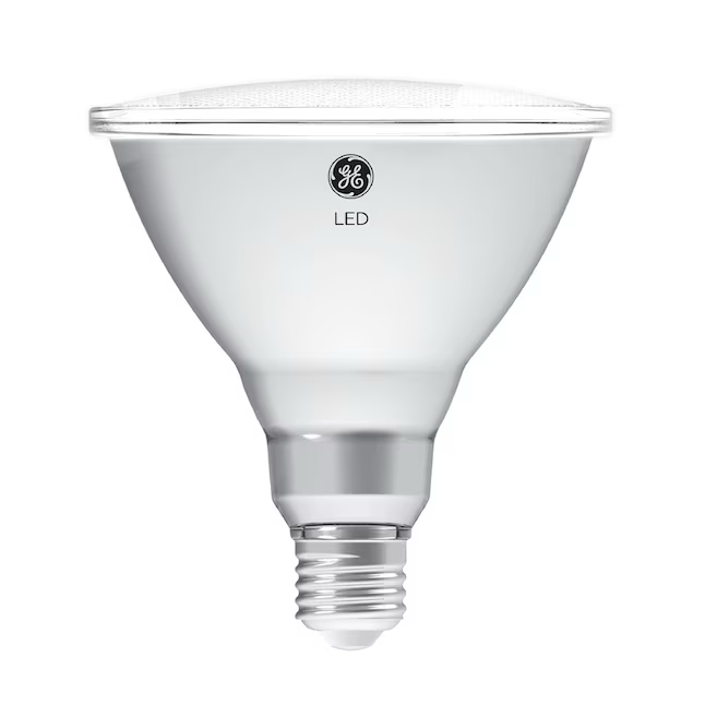 GE Outdoor Style 90 vatios EQ PAR38 luz diurna base media (e-26) bombilla LED regulable (paquete de 4)