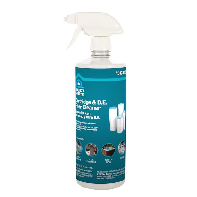 Project Source 32 oz. D.E. Cartridge Pool Filter Cleaner