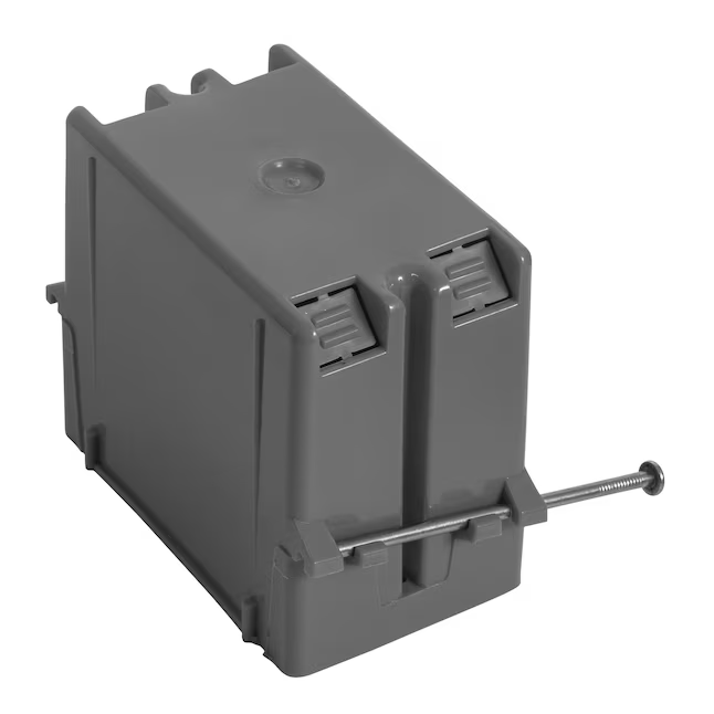 Gardner Bender 1-Gang PVC New Work Switch/Outlet Electrical Box