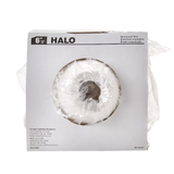 HALO 6-in White Eyeball Recessed Light Trim