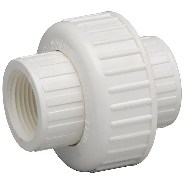 Homewerks Worldwide 1" Slip X 1" Dia. CPVC Union - Schedule 40 Plumbing Fitting For CPVC Pipes, Easy Connect/Disconnect